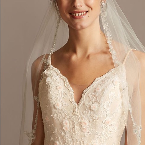 David’s Bridal - Melissa Sweet A-Line Dress - Picture 3 of 6